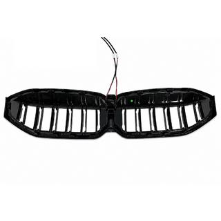 M-Look LED ľadvinky (2022+, čierny lesk) BMW 3. rad G20/G21 2018– fotografia 3