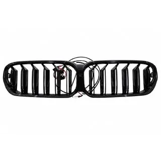 M-Look V1 LED obličkové mriežky (2021-2023, lesklá čierna) BMW 5. rad G30/G31 2017–2023 fotografia 3