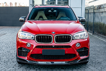 BMW X5 F15 2013–2018 BMW obličkové mriežky M-look LED (čierny lesk) fotografia 1