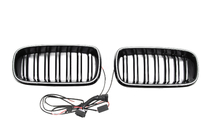 BMW X5 F15 2013–2018 BMW obličkové mriežky M-look LED (čierny lesk) fotografia 7