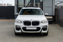 BMW X4 G02 2018– Ľadvinové mriežky 1 Bar LED (2018-2021, lesklá čierna) fotografia 1