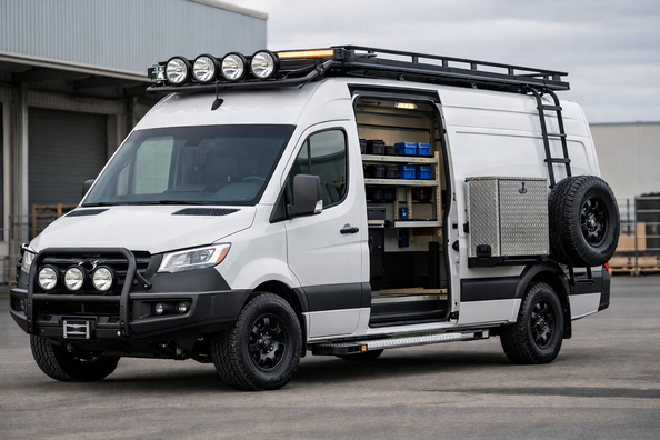 Balík úprav Mercedes Sprinter W907/W910 pre komerčnú dopravu