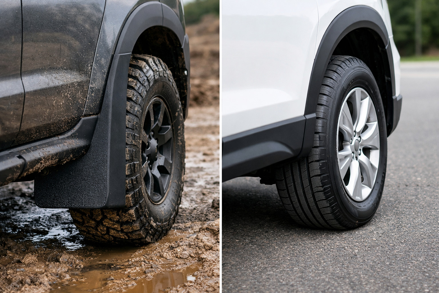 Široké zásterky pre SUV: kedy sú opodstatnené a kedy je to už priveľa