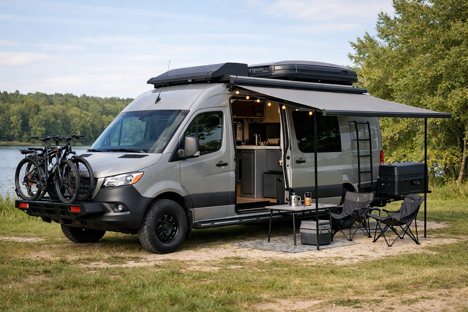 Upgrade Mercedes Sprinter W907/W910 na rodinný kemping bez preháňania