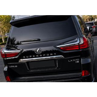 Emblém / štítok Supersport (3 ks) Lexus LX570/450d 2008–2022 fotografia 1
