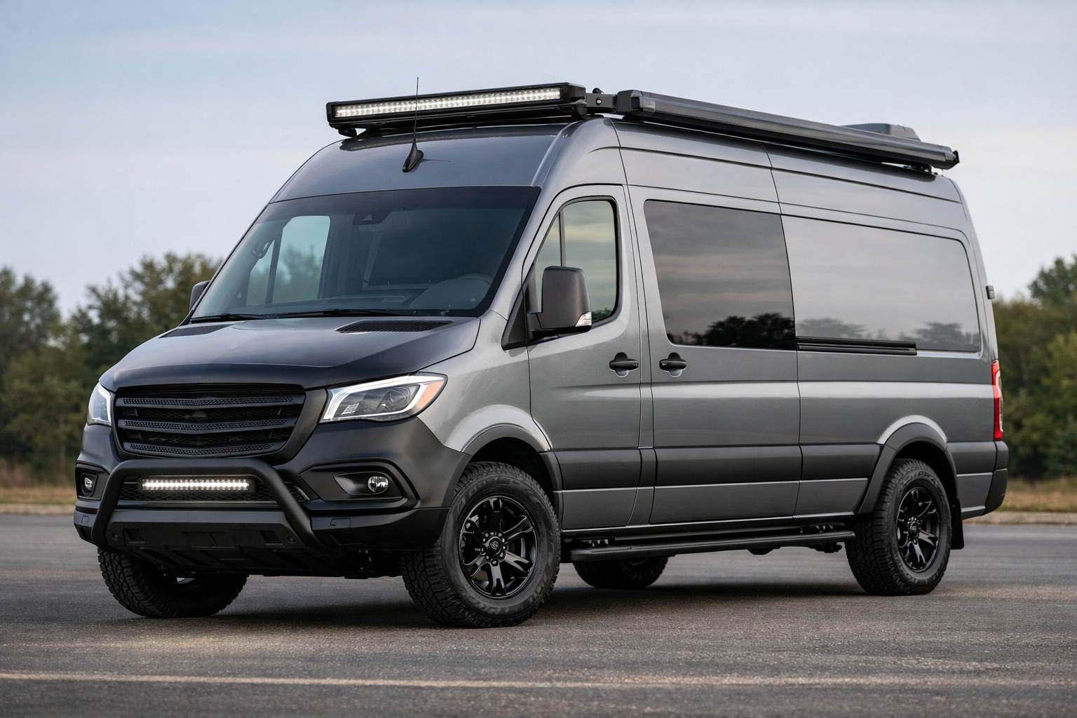 Ktoré vonkajšie úpravy na Mercedes Sprinter W907/W910 mu dodajú vzhľad drahšieho auta