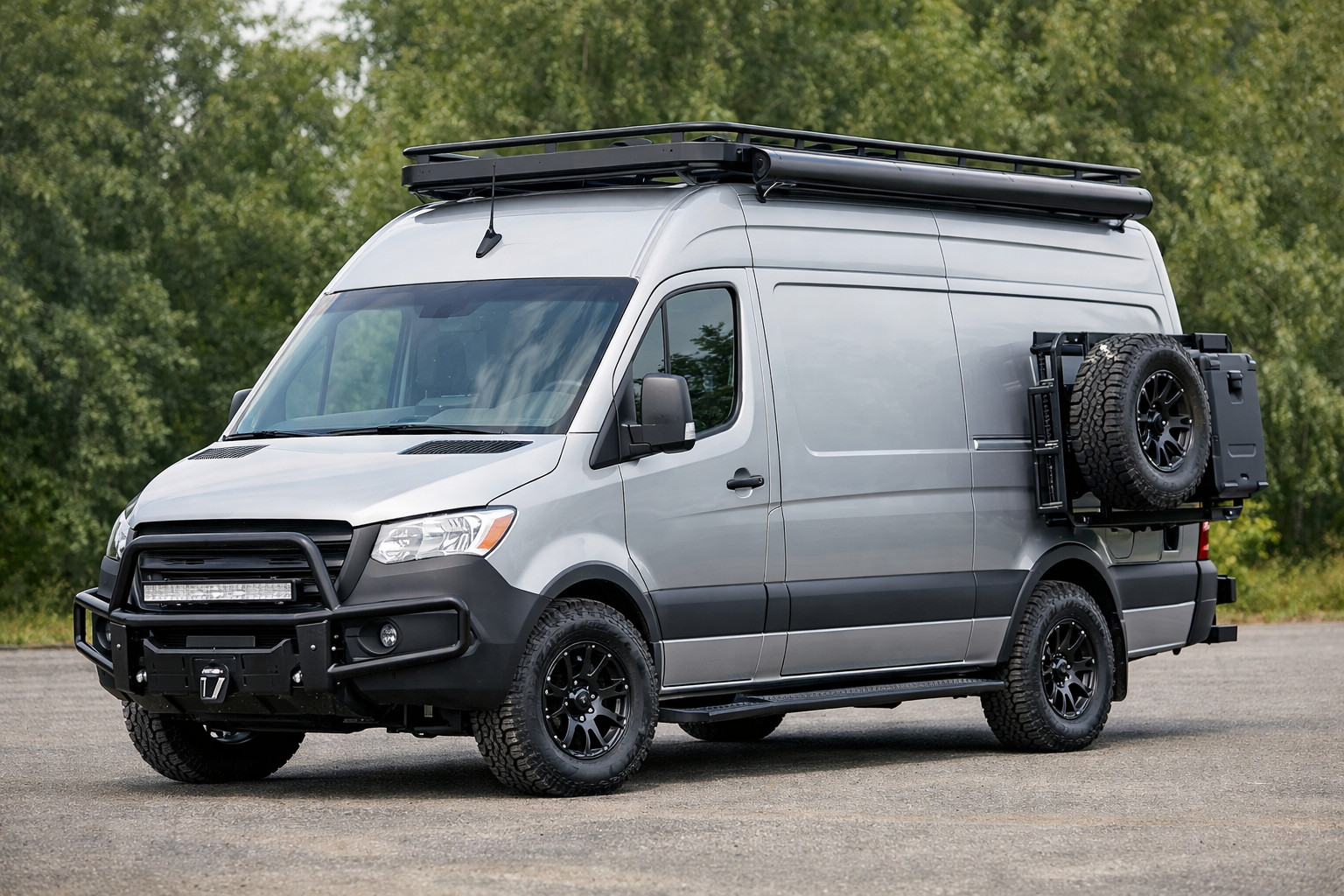 Prvých 5 úprav pre Mercedes Sprinter W907/W910, ak je auto na podnikanie
