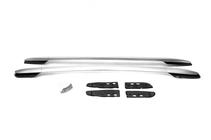 Toyota Rav 4 2013–2018 Sivé OEM strešné pozdĺžne nosiče (hliník) fotografia 9