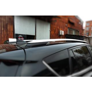 Sivé OEM strešné pozdĺžne nosiče (hliník) Toyota Rav 4 2013–2018 fotografia 3