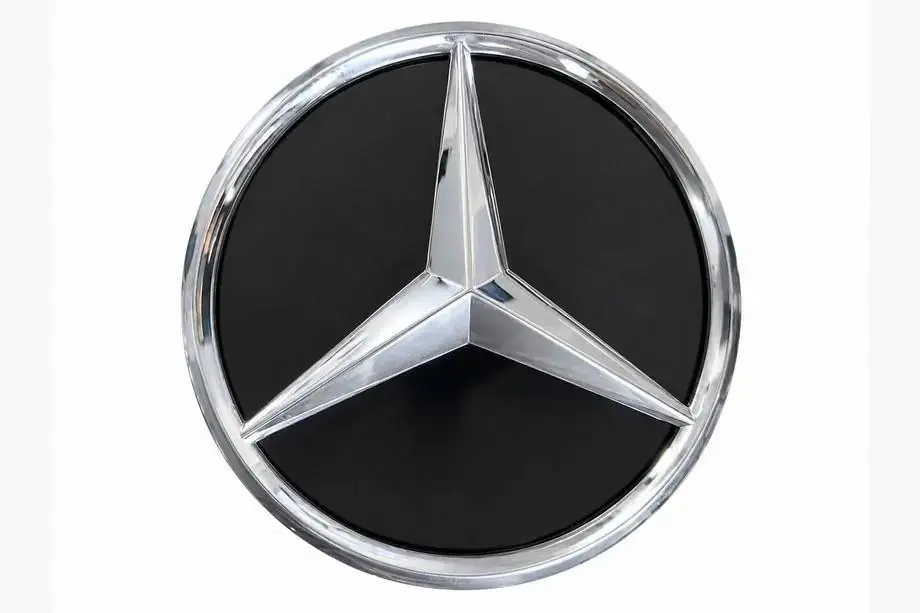 Mercedes GLE/ML class W166 2011–2018 Predný emblém s lesklým krytom (18,4 cm) Image