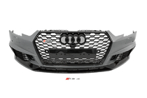 Audi A4 B9 2015–2024 Predný nárazník RS-Style (pre radary, 2015-2019) fotografia 2
