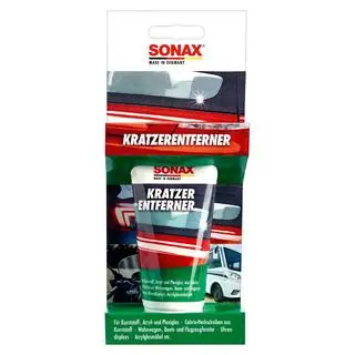 Leštidlo na svetlomety, akryl a plast 75 ml SONAX Scratch Remover