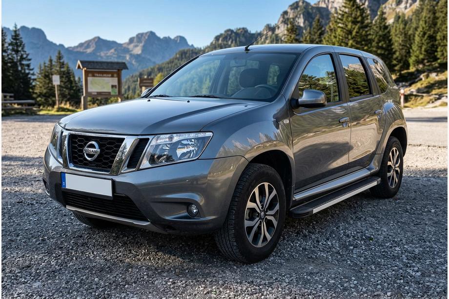 Nissan Terrano 2014– Bočné nášľapy Maya V1 (2 ks, hliník) Fotografia 1