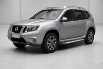 Nissan Terrano 2014– Bočné prahy Line (2 ks, hliník) fotografia 1