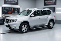 Nissan Terrano 2014– Bočné nášľapy Duru (2 ks, hliník) fotografia 1