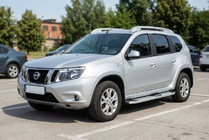 Nissan Terrano 2014– Mevsim Grey bočné nášľapy (2 ks, hliník) fotografia 1