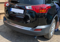 Toyota Rav 4 2013–2018 Nerezová lišta hrany kufra OmsaLine (2013-2016) fotografia 1