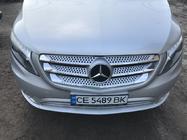 Mercedes Vito/V-trieda W447 2014– Lišty na prednú masku 2014-2020 (5 ks, nerez) fotografia 7