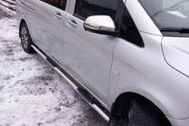 Mercedes Vito/V-trieda W447 2014– Kryty spätných zrkadiel – časť zrkadla (2 ks) Carmos - turecká oceľ fotografia 4