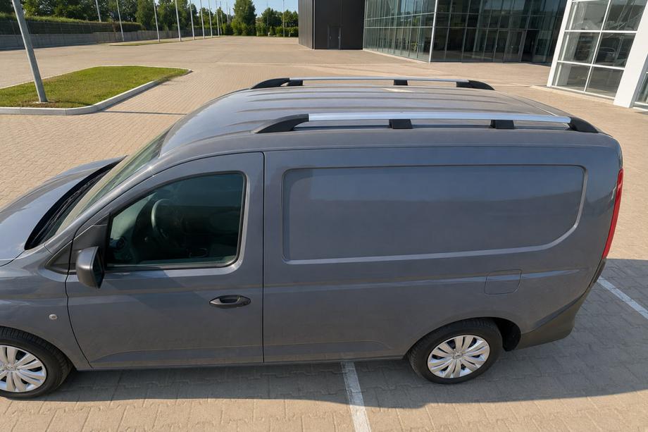 Volkswagen Caddy 2020– Chrómové strešné lyžiny (turecký dizajn) Image