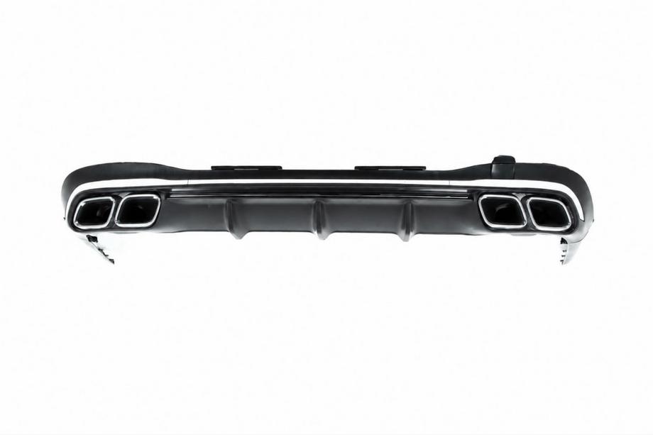 Mercedes S-class W223 2020– Zadný difúzor s koncovkami výfuku AMG S63 Silver Image