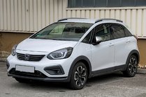 Honda FIT/Jazz 2020– Sivé OEM strešné lyžiny (ABS plast) fotografia 1