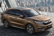 Honda UR-V 2016– OEM chrómované strešné lyžiny (hliník) fotografia 1