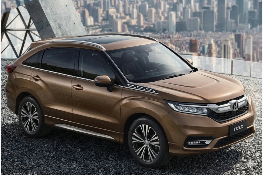 Honda UR-V 2016– OEM chrómované strešné lyžiny (hliník) Image