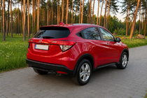 Honda CRV 2017–2022 Sivé OEM strešné lyžiny (ABS plast) fotografia 3