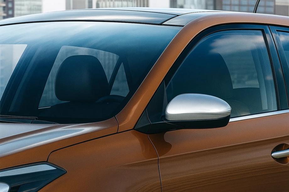 Hyundai I-20 2014–2020 Kryty zrkadiel V1 (2 ks, nerez) Image