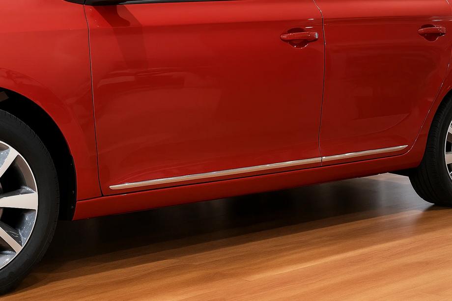 Hyundai I-20 2014–2020 Dverné lišty (4 ks, nerez) Image