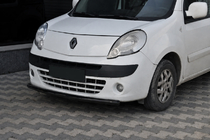 Renault Kangoo 2008–2020 Predný ochranný rám ST008 Black (nerez) fotografia 1