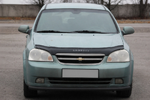 Chevrolet Lacetti 2003–2024 Predný ochranný rám ST008 Black (42 mm, nerez) fotografia 1
