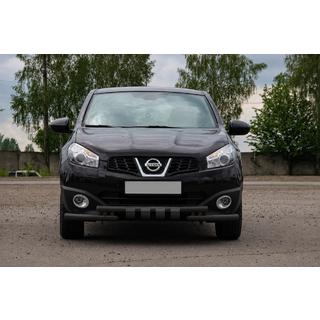 Predný ochranný rám ST009-15 Black (nerez) Nissan Qashqai 2010–2014 fotografia 2
