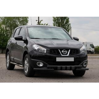 Predný ochranný rám ST009-15 Black (nerez) Nissan Qashqai 2010–2014 fotografia 3