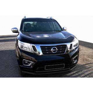 Predný ochranný rám ST014 Black (nerez) Nissan Navara/NP300 2016–