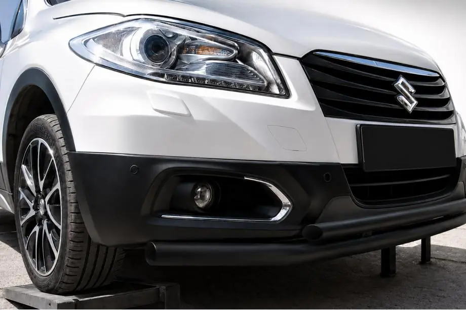 Suzuki SX4 S-Cross 2013–2016 Predný ochranný rám ST014 Black (nerez) Image