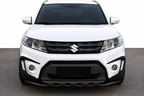 Suzuki Vitara 2015– Predný ochranný rám ST015 Black (nehrdzavejúca oceľ) fotografia 1