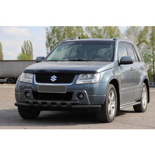 Predný ochranný rám ST015 Black (nehrdzavejúca oceľ) Suzuki Grand Vitara 2005–2017 fotografia 3