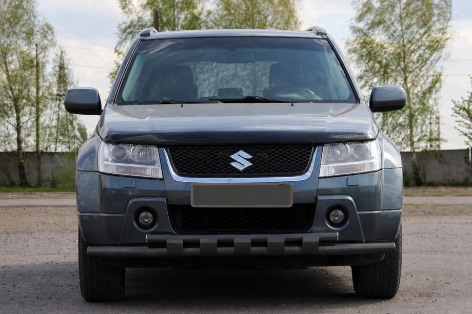 Suzuki Grand Vitara 2005–2017 Predný ochranný rám ST015 Black (nehrdzavejúca oceľ) Image