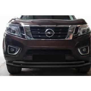 Predný ochranný rám ST017 Black (nerez) Nissan Navara/NP300 2016–
