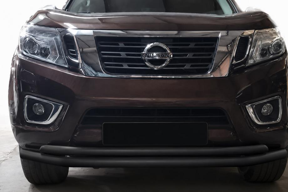 Nissan Navara/NP300 2016– Predný ochranný rám ST017 Black (nerez) Image