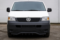 Volkswagen T5 Transporter 2003–2010 Predný ochranný rám Wave-Grill ST007-1 Black (nerez) fotografia 1