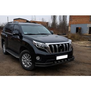Predný ochranný rám F3-31 Black (nerez) Toyota Land Cruiser Prado 150 2009–2023 fotografia 3