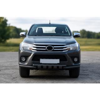 Predný ochranný rám F3-34 Black (nerez) Toyota Hilux 2015– fotografia 1