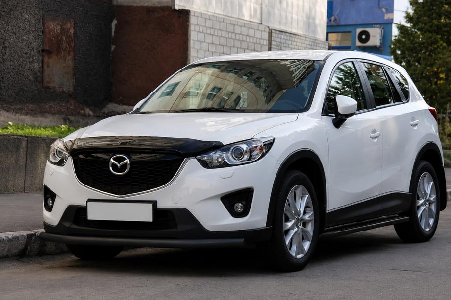 Mazda CX-5 2012–2017 Predný ochranný rám ST008 Black (nerezová oceľ) Fotografia 2