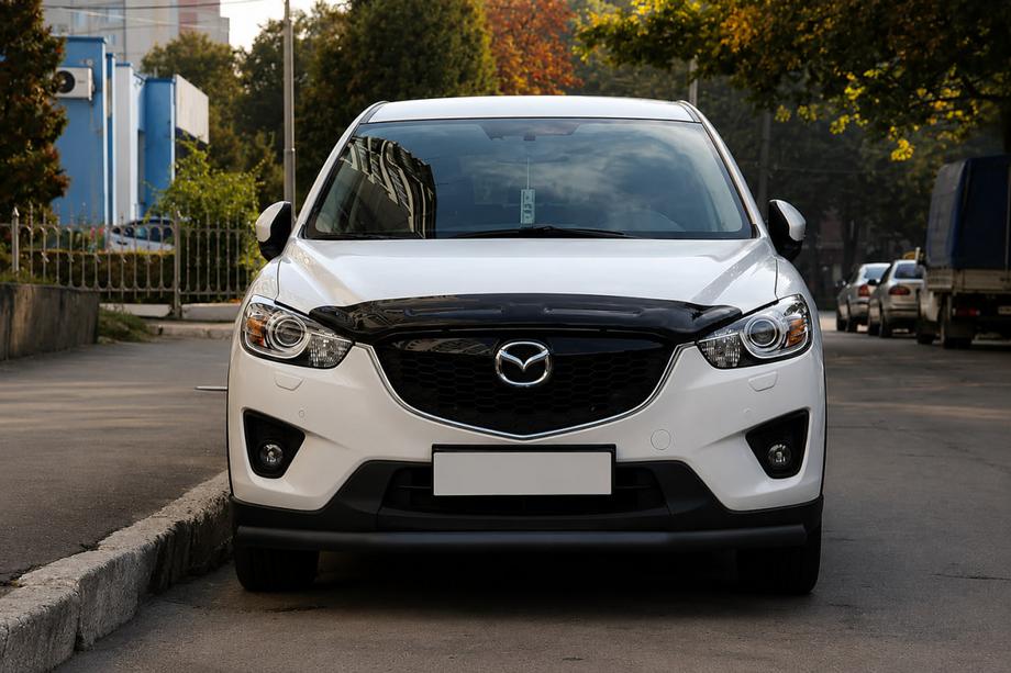 Mazda CX-5 2012–2017 Predný ochranný rám ST008 Black (nerezová oceľ) Fotografia 1