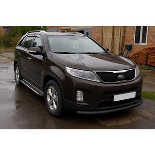Predný ochranný rám ST008 Black (2013-2015, nerez) Kia Sorento II XM 2009–2014 fotografia 3
