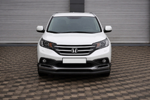 Honda CRV 2012–2016 Predný ochranný rám ST008 Black (nerez) fotografia 2