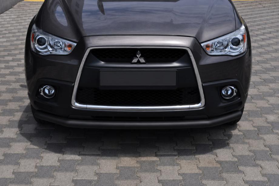 Mitsubishi ASX 2010–2023 Predný ochranný rám ST008 Black (nerez) Image
